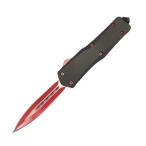 5,5-Zoll-OTF-Messer mit Federklinge, Rot