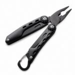 Tragbare Multitool-Messerzange, Stahl-Klappzange, Messer, Outdoor-Multifunktionszange