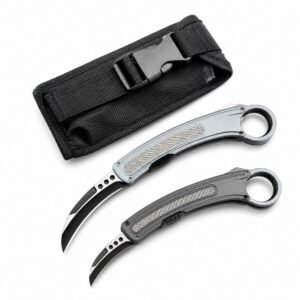 Raptor Claw Black-Blade OTF Karambit-Messer