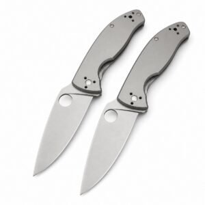 Spyderco C122 Klappmesser mit Titangriff