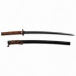 High-End-Samurai: Dreiteiliges Kikuichi-Matchmesser mit fester Klinge