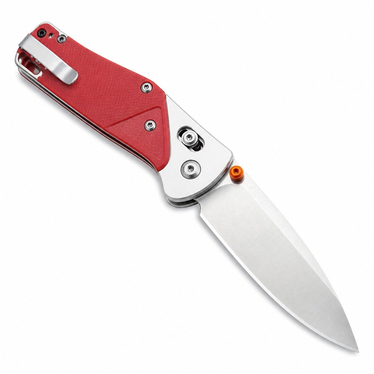 48242-main-white-clean Butterfly 535-9 Klappmesser mit G10-Griff in Rot und Weiß
