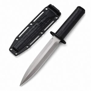 ZT Zweischneidiges kleines gerades Messer mit fester Klinge