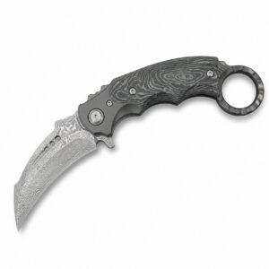 Violent Forest Folding Claws Damast-Karambit-Messer
