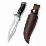 Brechen Sie das Eis mit einem kleinen Straightness-Messer mit fester Klinge