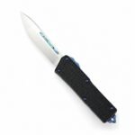 CobraTec Direct Jump Special Edition OTF-Messer mit schwarzem Griff