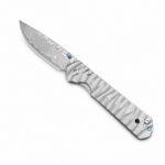 E119 Chris Reeve Big Damascus Small Sand Titanium Griff Klappmesser