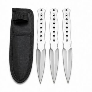 Übungs-Wurfmesser-Set YF143 – 3-teilig, Weiß