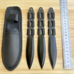 Wurfmesser-Trainingsset YF090 – 3-teilig, Schwarz